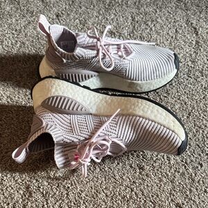 adidas Women's Sneakers in Pink and White